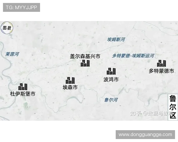 德甲各支足球队的地理分布图与分布规律